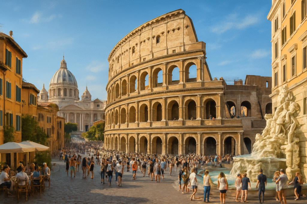 explorez rome en 3 jours avec notre guide simple ! découvrez les incontournables, des conseils pratiques et des itinéraires pour profiter pleinement de la beauté et de l'histoire de la capitale italienne.