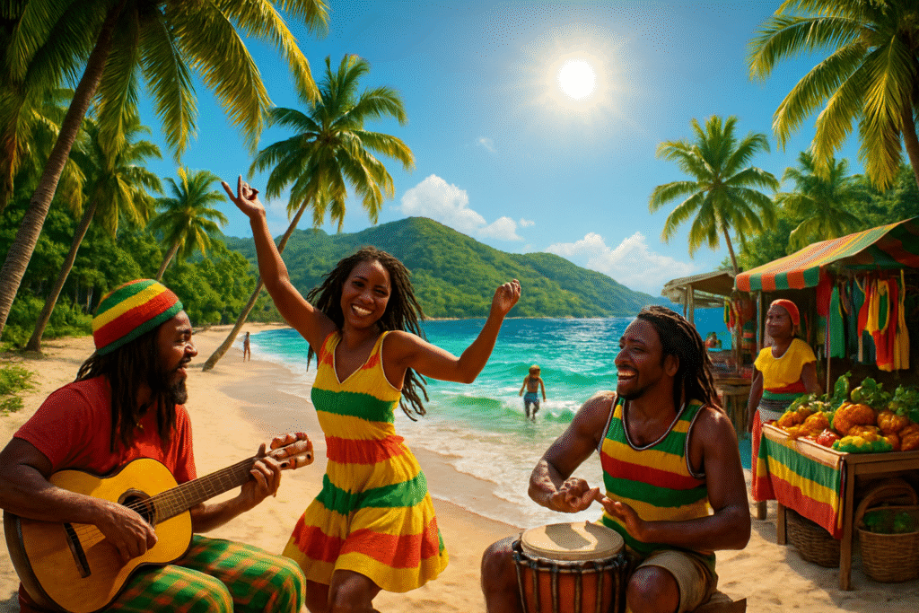 découvrez la jamaïque à travers notre guide simple qui vous plongera dans l'univers vibrant du reggae. explorez les meilleures destinations, la culture unique, la gastronomie locale et les rythmes entraînants qui font de cette île un lieu de vie exceptionnel. préparez-vous à vivre des moments inoubliables au son des beats jamaïcains.