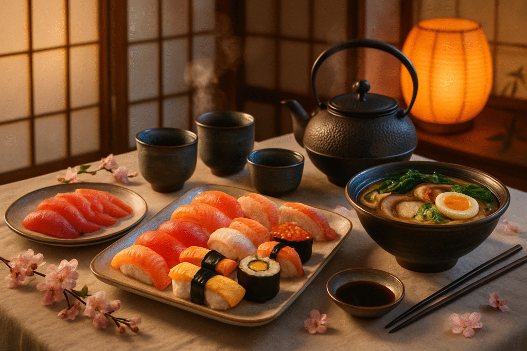 découvrez le japon à travers ses saveurs uniques avec notre guide simple pour une immersion culinaire inoubliable. explorez les spécialités régionales, apprenez à cuisiner des plats emblématiques et laissez-vous séduire par la richesse de la gastronomie japonaise.