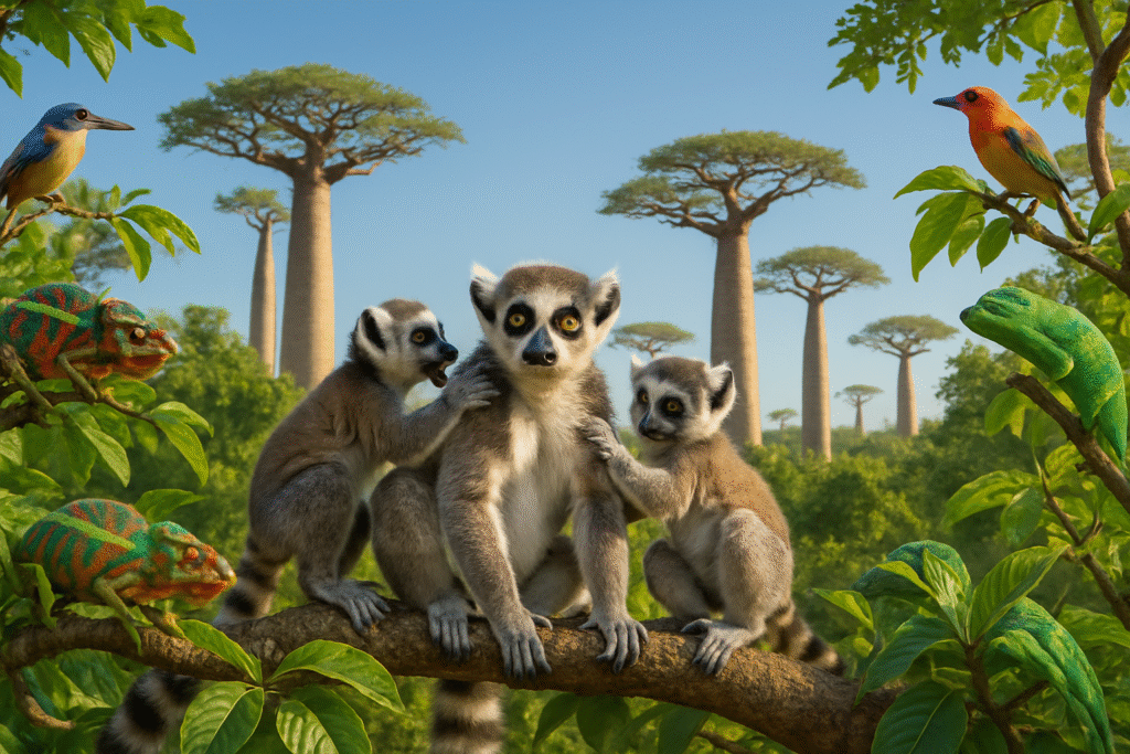 découvrez madagascar, une île fascinante abritant une faune unique au monde. ce guide simple vous accompagne dans l'exploration des paysages et des espèces emblématiques, vous offrant des conseils pratiques pour profiter pleinement de votre aventure. préparez-vous à vivre une expérience inoubliable au cœur de la biodiversité malgache.