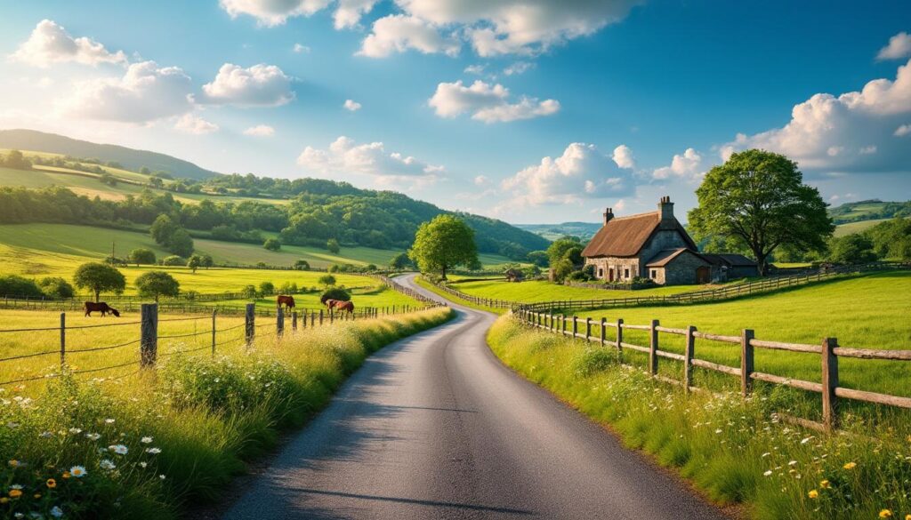 découvrez les meilleures destinations de campagne où partir en août en voiture : itinéraires pittoresques, villages authentiques et conseils pour des vacances estivales paisibles loin de la foule.