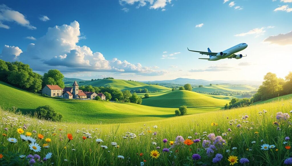 découvrez les meilleures destinations rurales accessibles en avion pour partir à la campagne en juillet. idées de voyages authentiques, nature et détente à portée d’aéroport !