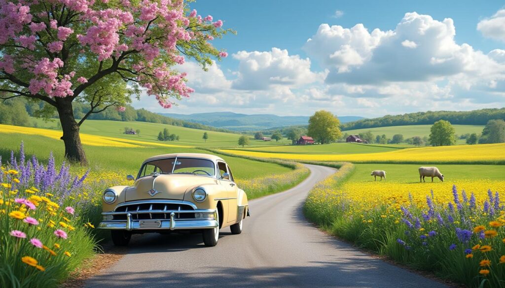 découvrez les meilleures destinations à la campagne où partir en mai en voiture : idées de séjours bucoliques, villages authentiques et conseils d'escapades pour profiter du printemps et de la nature.