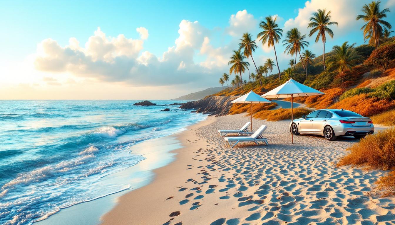 Voiture Pour La Plage