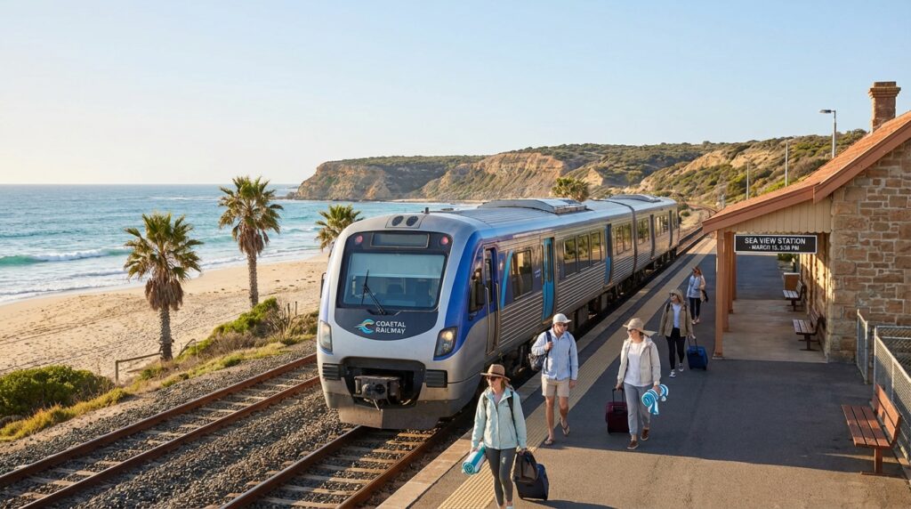découvrez les meilleures destinations accessibles en train pour profiter de la plage en mars. idées de voyages alliant détente, soleil et confort du transport ferroviaire.