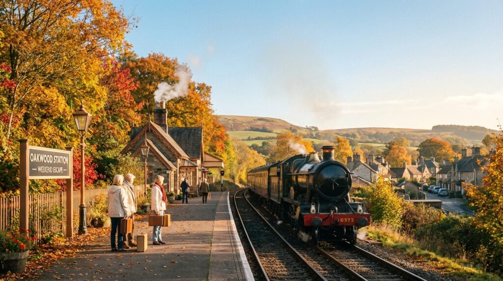 découvrez les meilleures destinations accessibles en train pour un week-end en octobre, entre détente, culture et nature, sans stress ni pollution.