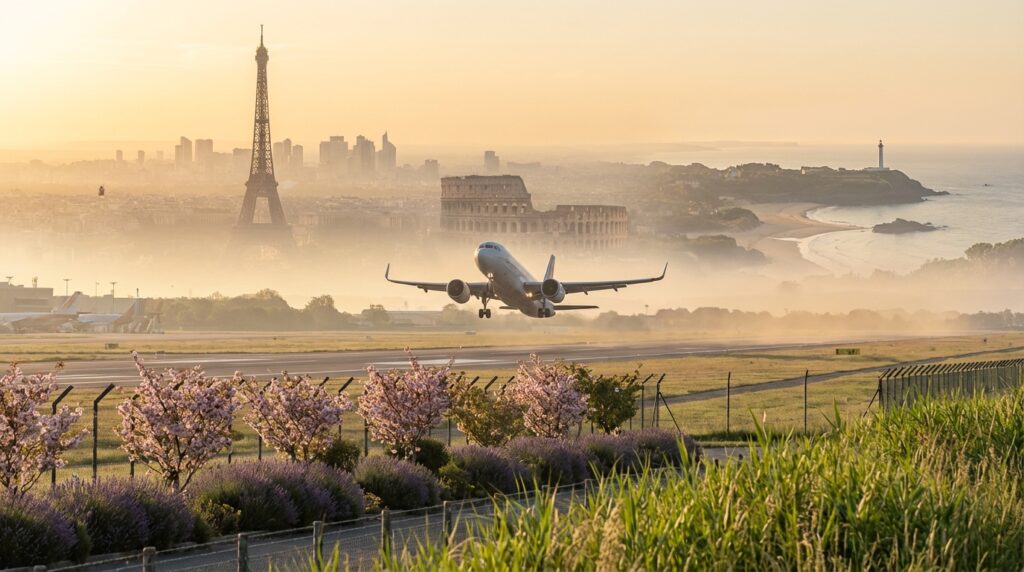 découvrez les meilleures destinations accessibles en avion pour un week-end en mai, alliant détente, culture et tourisme au départ de votre région.