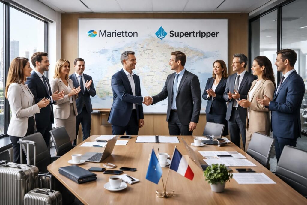marietton renforce sa position dans le secteur du voyage d'affaires en france grâce à l'acquisition stratégique de supertripper, une entreprise reconnue pour son expertise et son innovation.