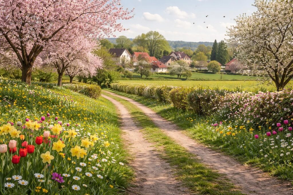 découvrez des destinations idéales à la campagne en avril, toutes proches de chez vous, pour profiter du printemps en pleine nature sans long trajet.