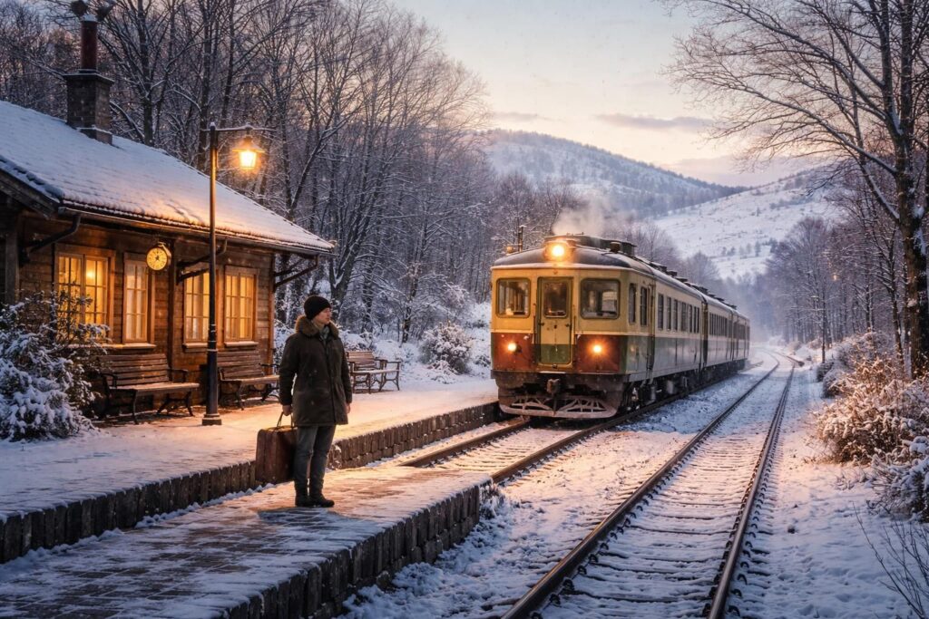 découvrez les meilleures destinations à la campagne accessibles en train en décembre pour un séjour dépaysant et chaleureux.
