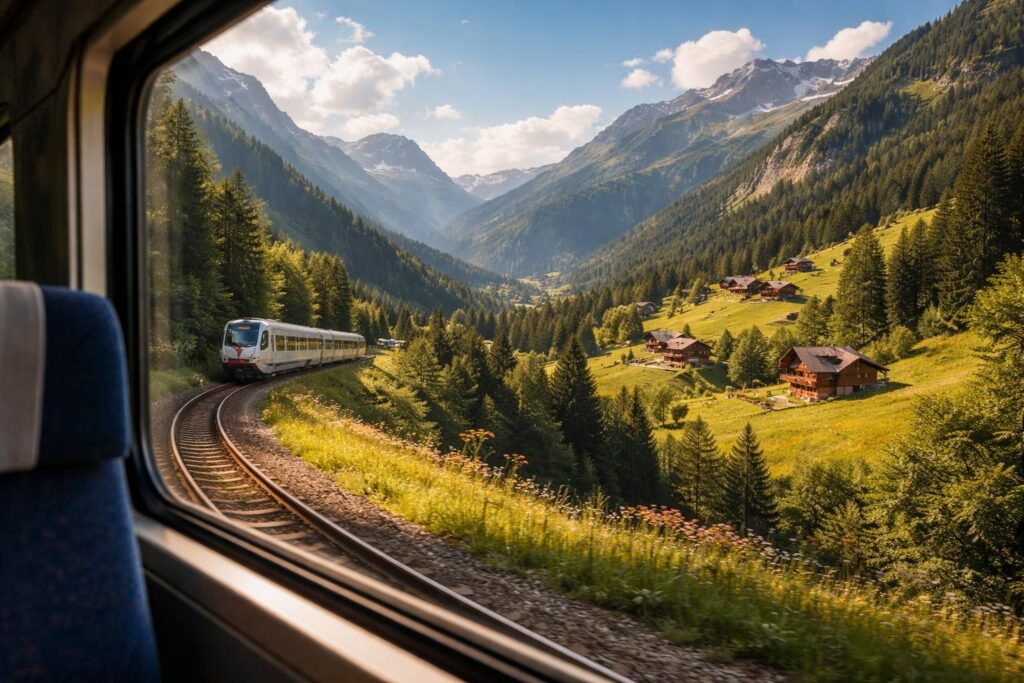 découvrez les meilleures destinations de montagne accessibles en train pour des vacances d'août réussies alliant nature, confort et mobilité durable.