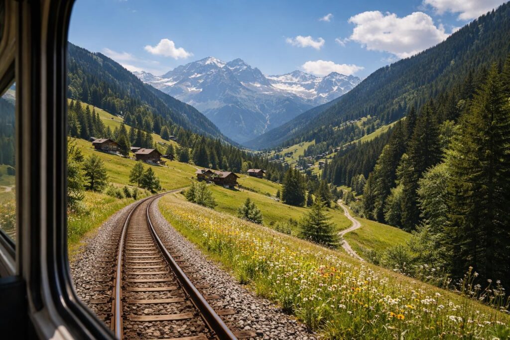 découvrez les meilleures destinations en montagne accessibles en train pour vos vacances de juillet. profitez d'un voyage écologique et confortable vers des paysages naturels exceptionnels.