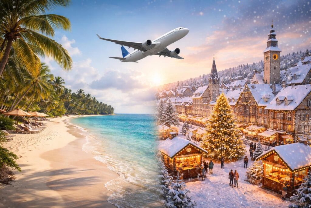 découvrez les meilleures destinations pour partir en vacances en décembre en avion, avec des conseils pour choisir le lieu idéal selon vos envies et votre budget.