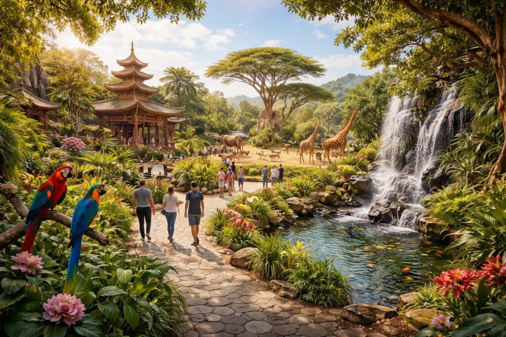 découvrez pairi daiza, un parc animalier unique en belgique offrant une exploration mondiale à travers ses jardins thématiques, ses animaux exotiques et ses paysages époustouflants.