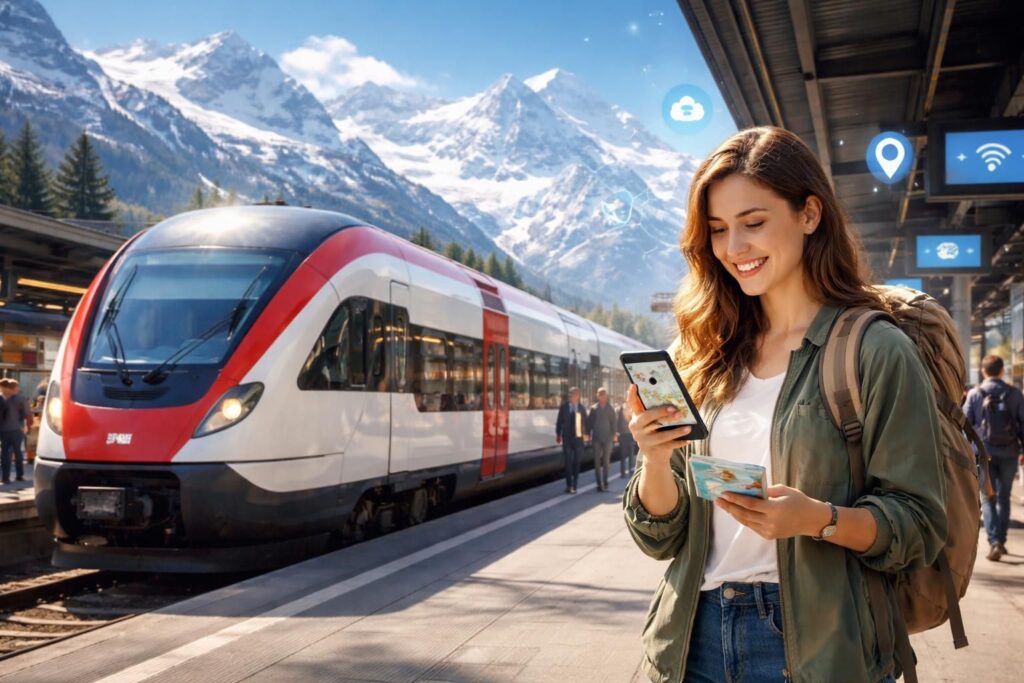 sophia : travel planet collabore avec le réseau ferroviaire suisse cff pour proposer des voyages enrichis et découvrir la suisse autrement.