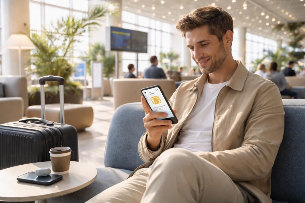 découvrez l'esim yesim pour voyager sereinement tout en restant connecté partout dans le monde, sans changer de carte sim.
