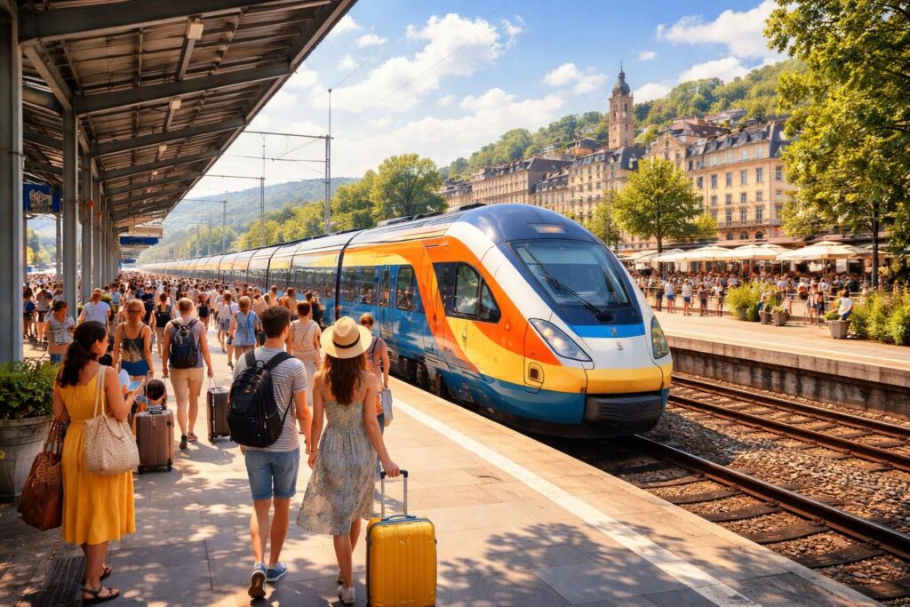 découvrez les meilleures destinations accessibles en train pour partir en vacances en août. profitez d'un voyage écologique et confortable vers des lieux incontournables cet été.