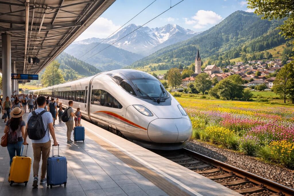 découvrez les meilleures destinations accessibles en train pour partir en vacances en juin, alliant confort, écologie et découverte.
