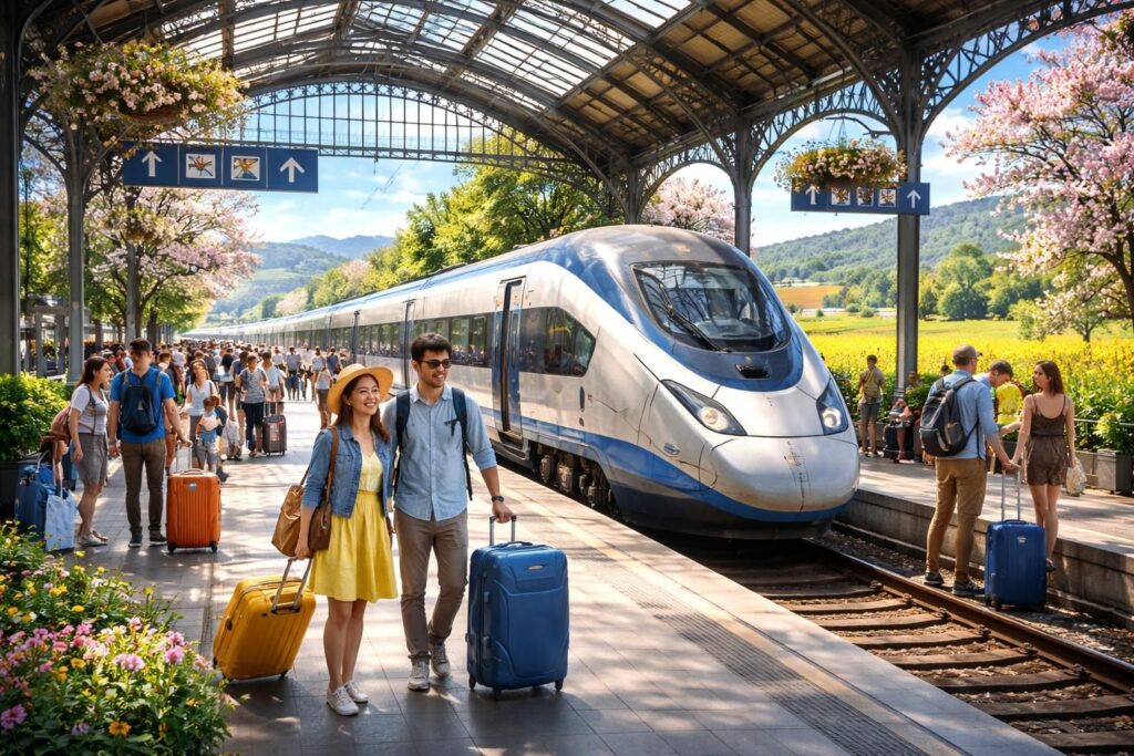 découvrez les meilleures destinations pour vos vacances en mai accessibles en train. profitez d'un voyage confortable et écologique vers des lieux charmants à travers la france et l'europe.