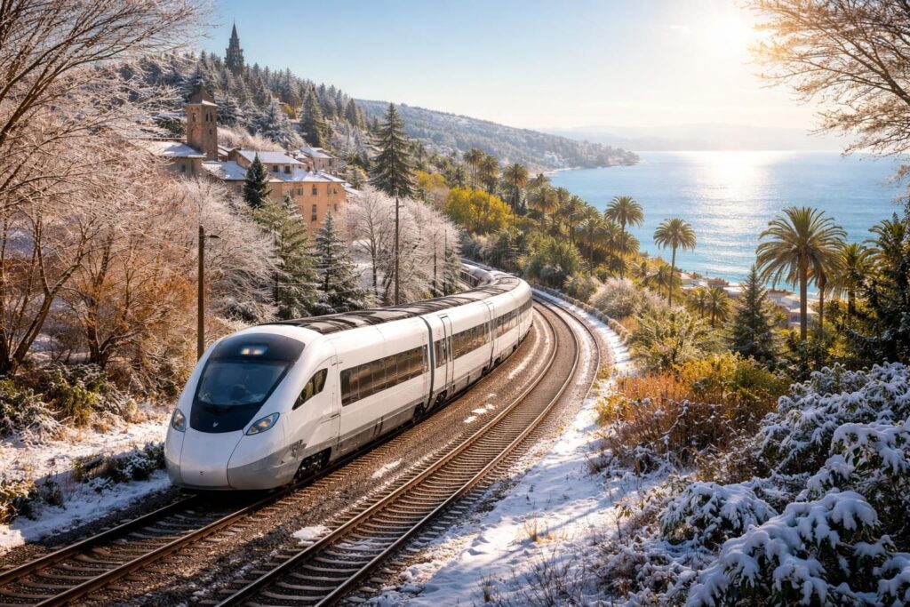 découvrez nos destinations ensoleillées accessibles en train pour des vacances idéales en décembre. profitez du soleil tout en voyageant de manière écologique et confortable.