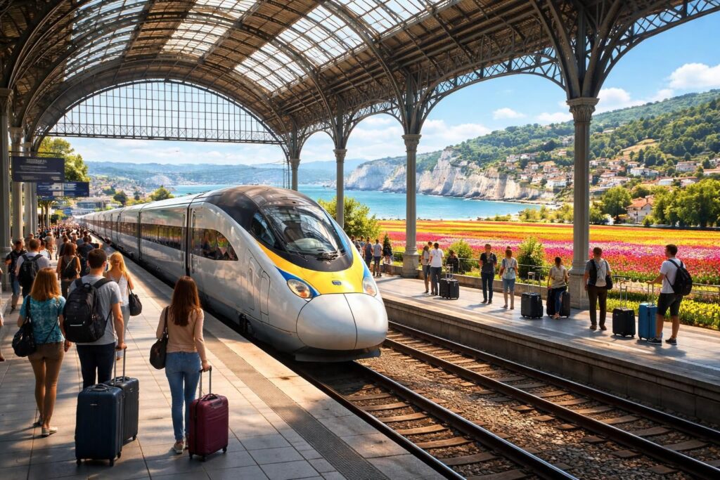 découvrez les meilleures destinations accessibles en train pour partir en vacances en avril et profitez d'un voyage confortable et écologique.