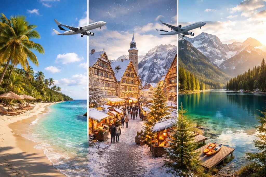 découvrez les meilleures destinations pour partir en vacances en février en avion. profitez du soleil, des plages et de paysages magnifiques loin de l'hiver.