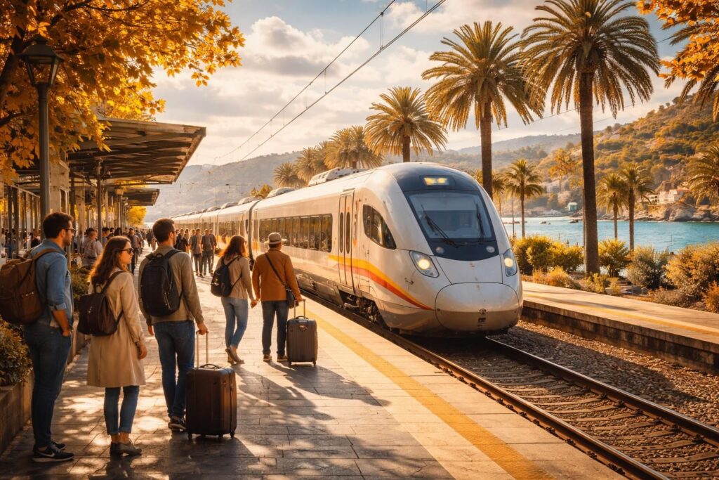 découvrez les meilleures destinations ensoleillées accessibles en train pour vos vacances d'octobre. profitez du soleil et du confort du voyage en train pour une escapade idéale.